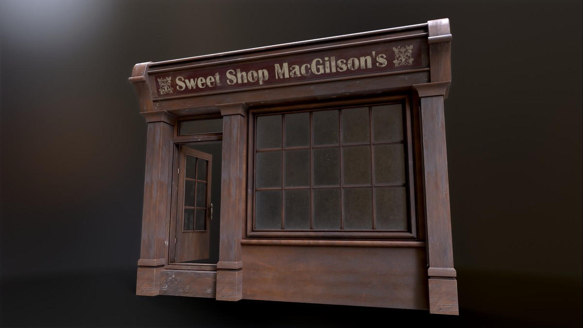 Old English Shop Front