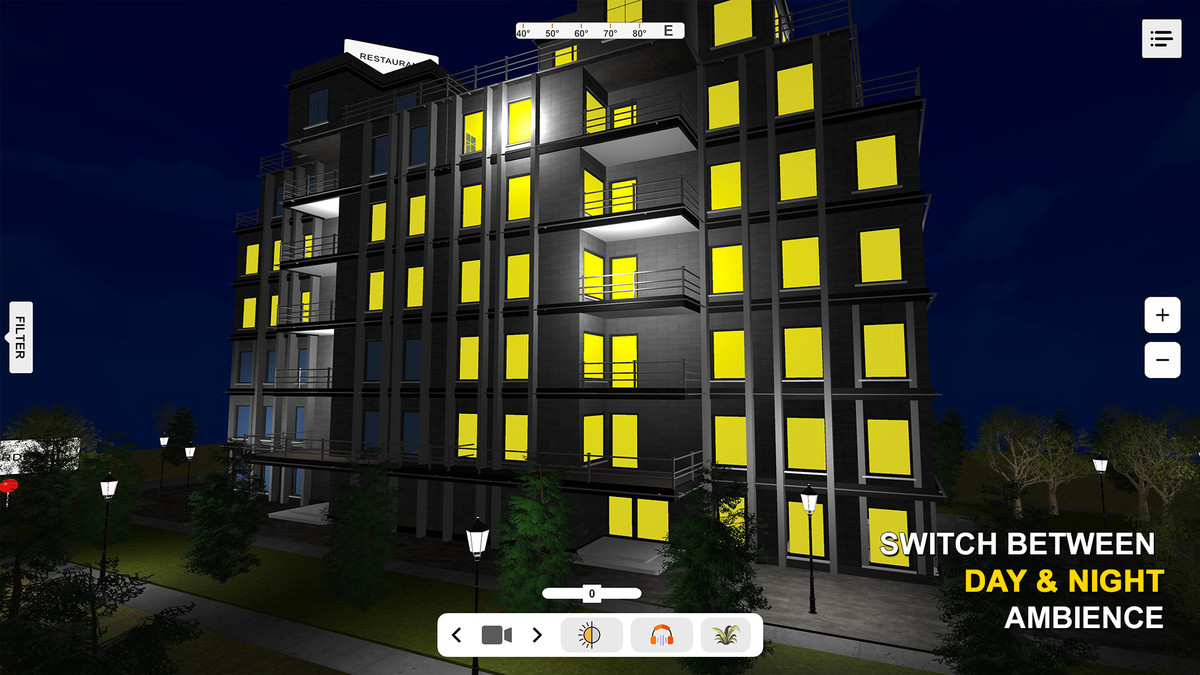 Interactive Real Estate 360 Showcase Architecture System
