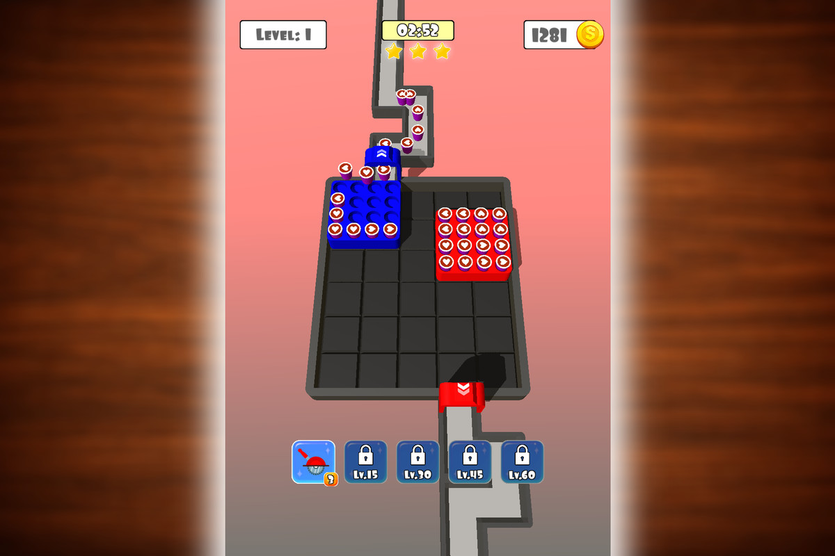 Coffee Block Match Puzzle - Complete Mobile Game Template