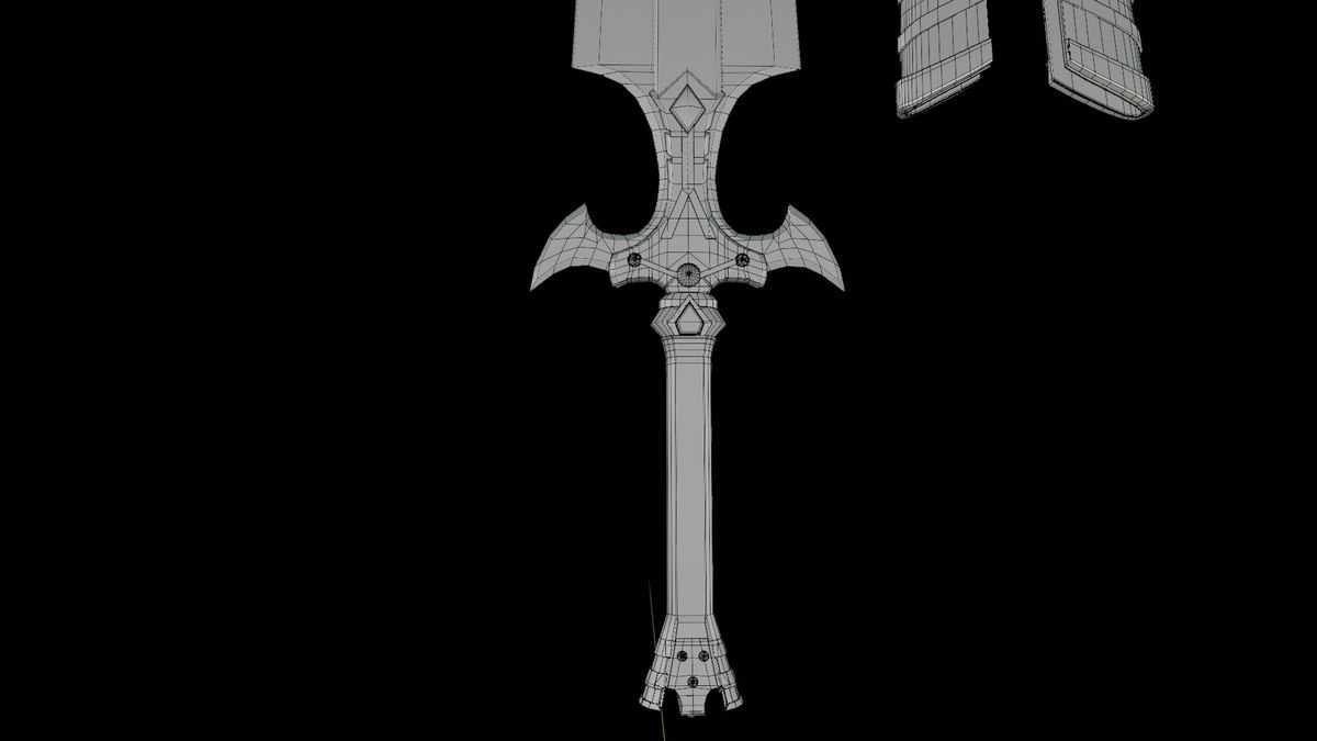 Fantasy Sword 01 URP and HDRP Textures