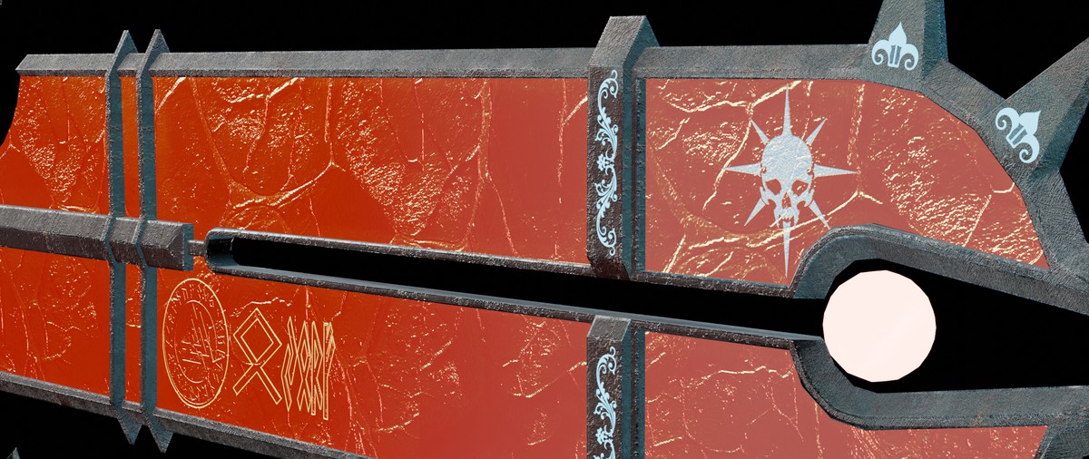Dark Fantasy Giant Sword - 2 Texture Variants Pack