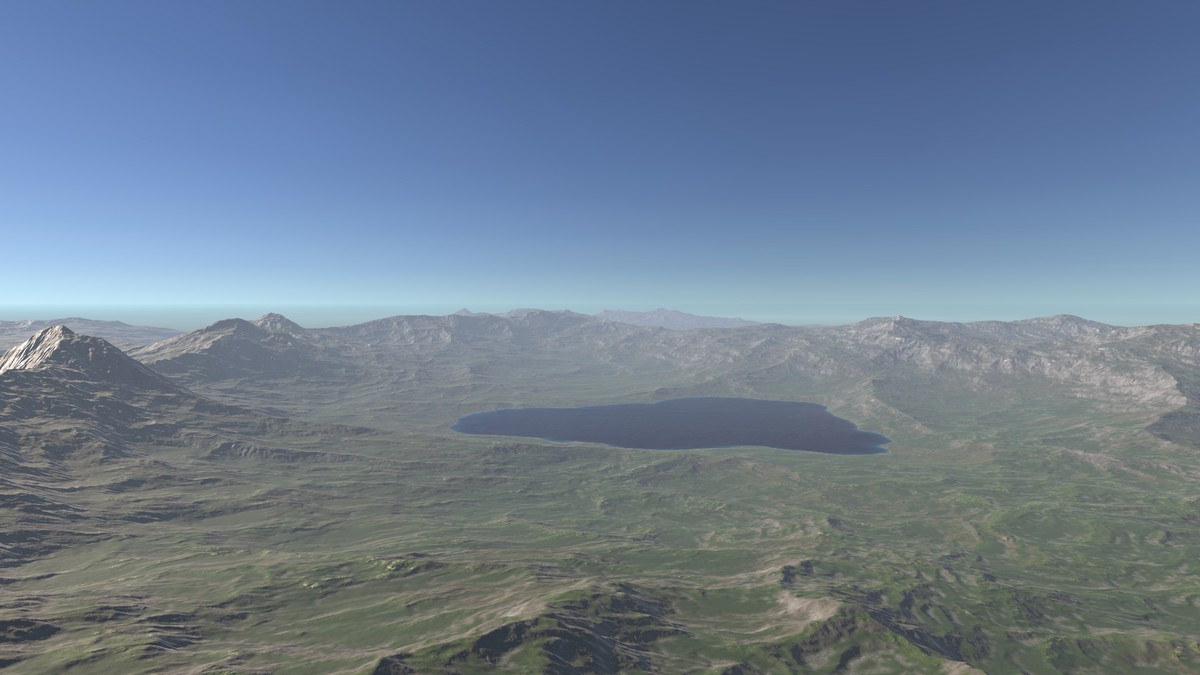 Procedural Islands, Lakes & Hills 8K - 48 Terrains
