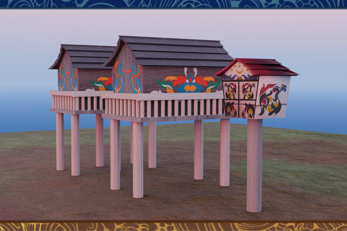 Dayak Ngaju Burial Site