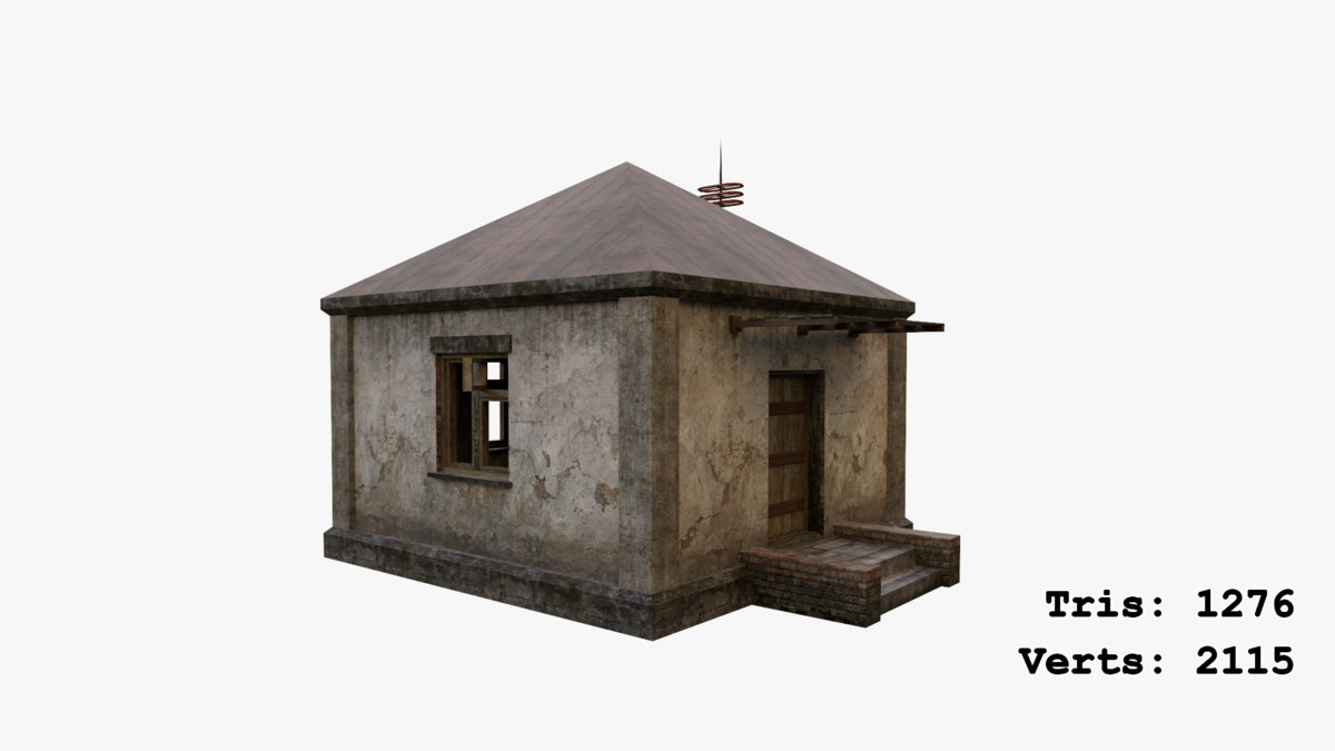 Abandoned Apocalyptic Buildings Mega Pack