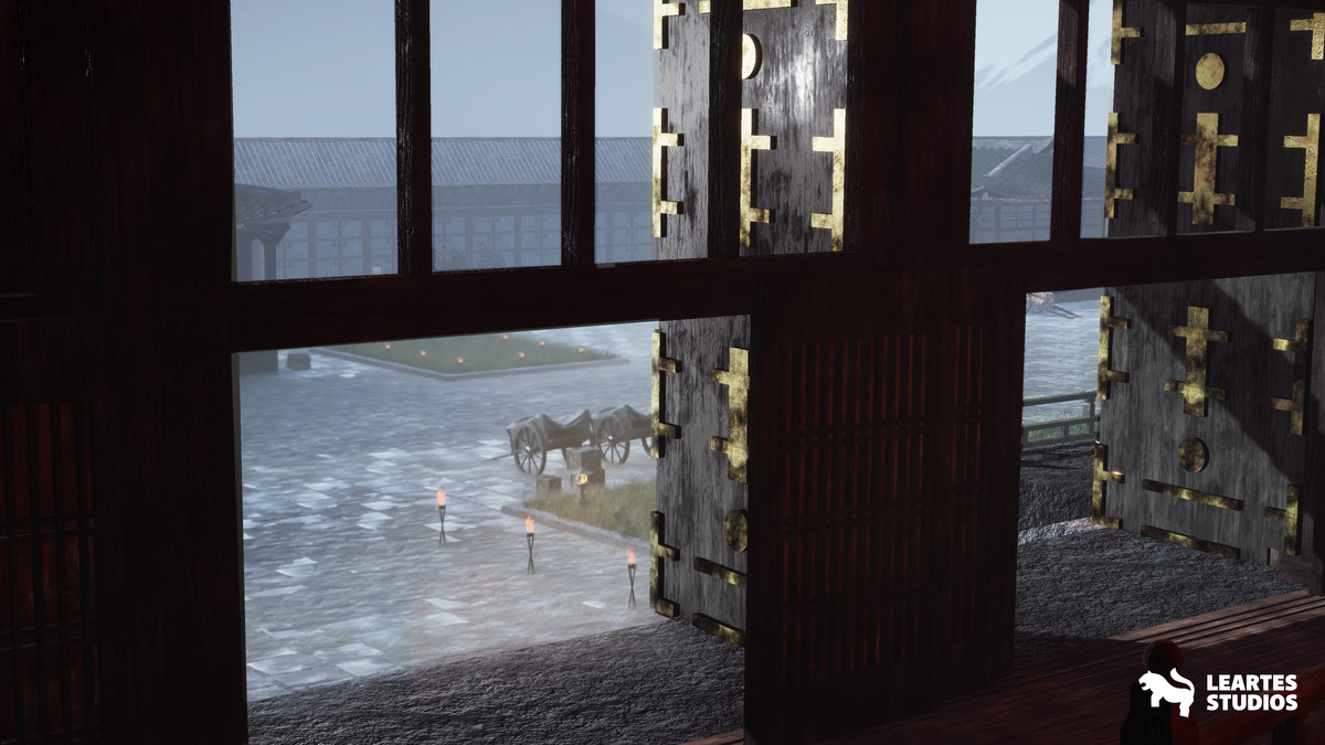 Japanese Temple Environment