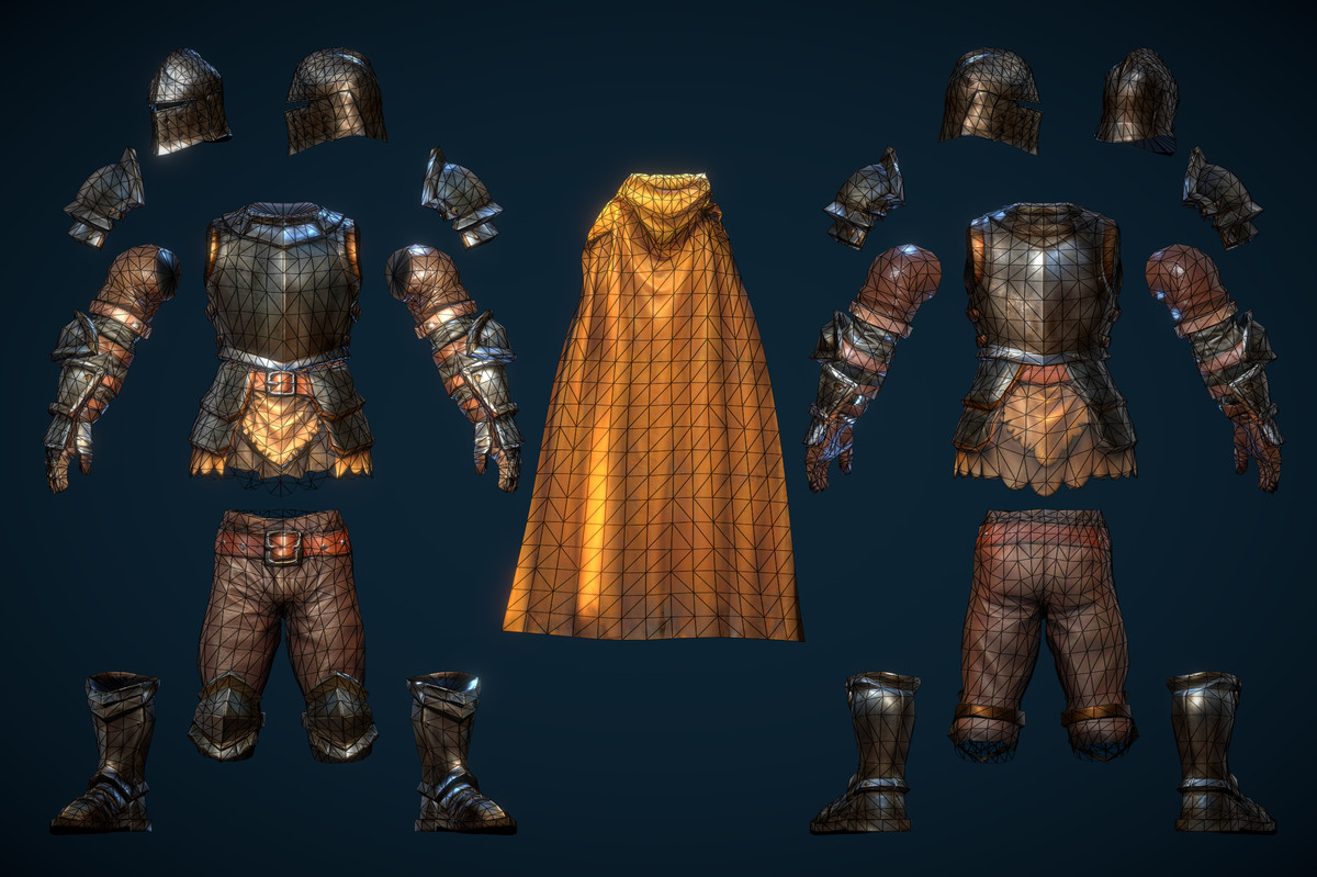 Stylized Human Knight