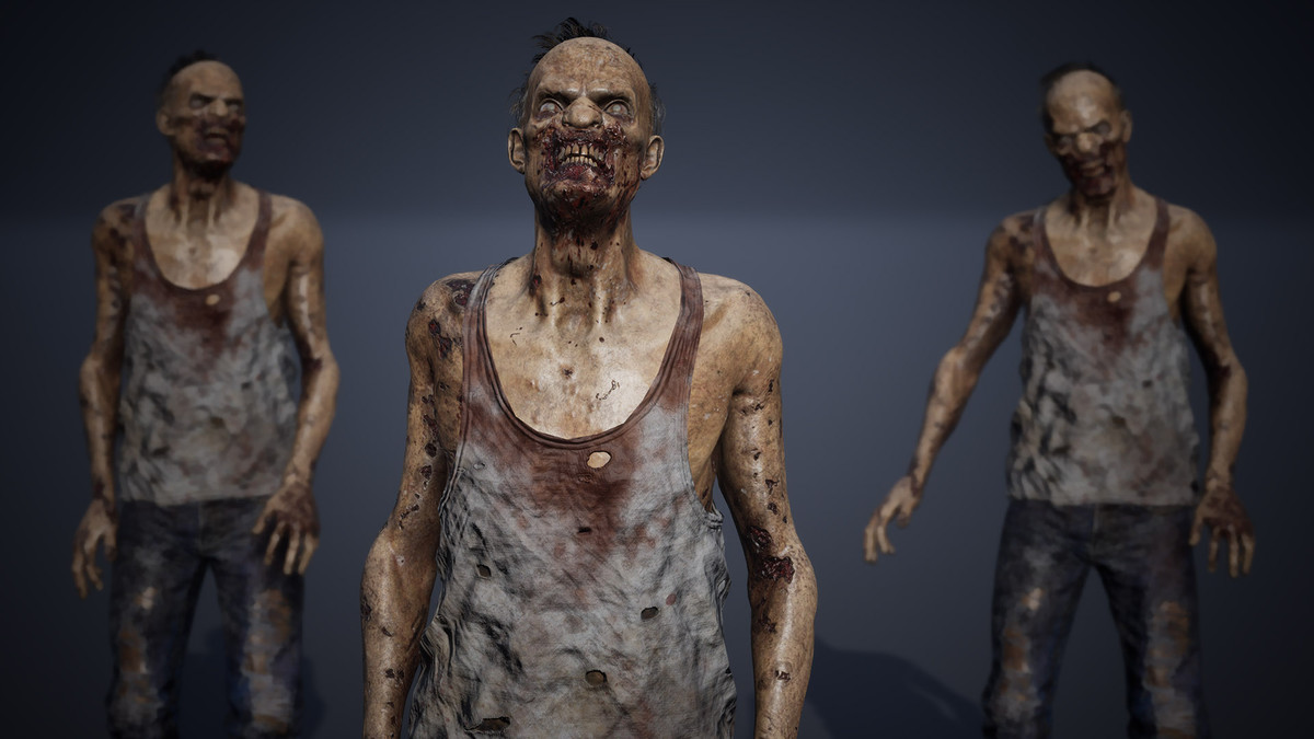 Zombie Male AAA