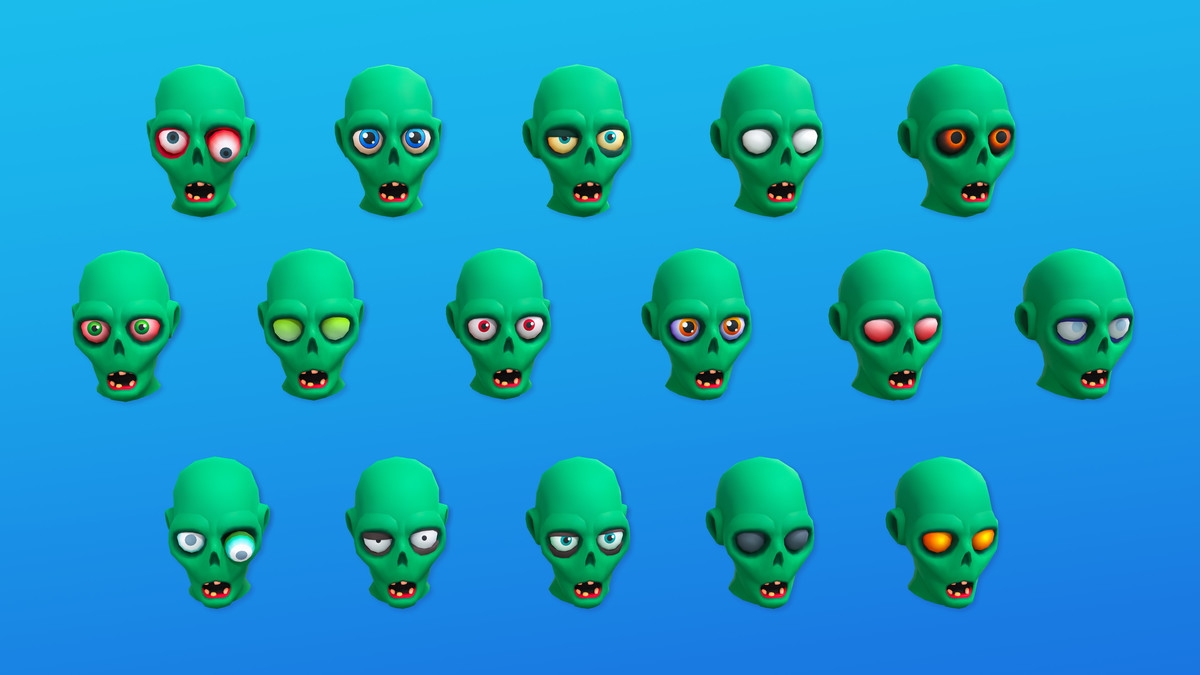 Zombies – Modular Animated Character Pack