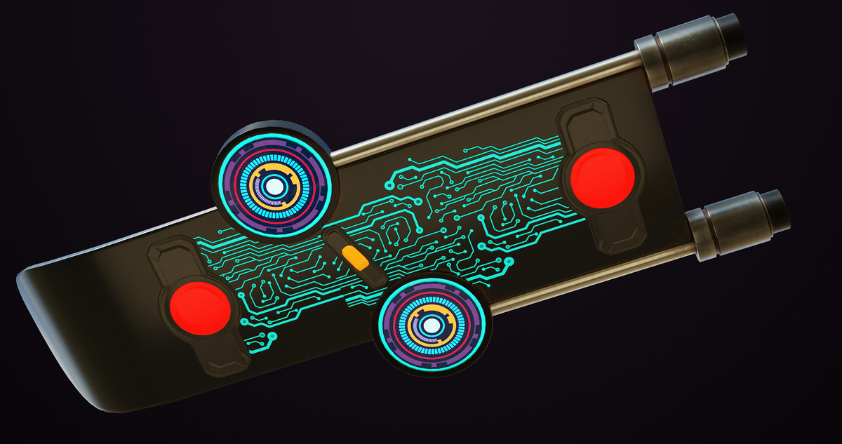 10 Sci Fi Hoverboards URP HDRP Textures