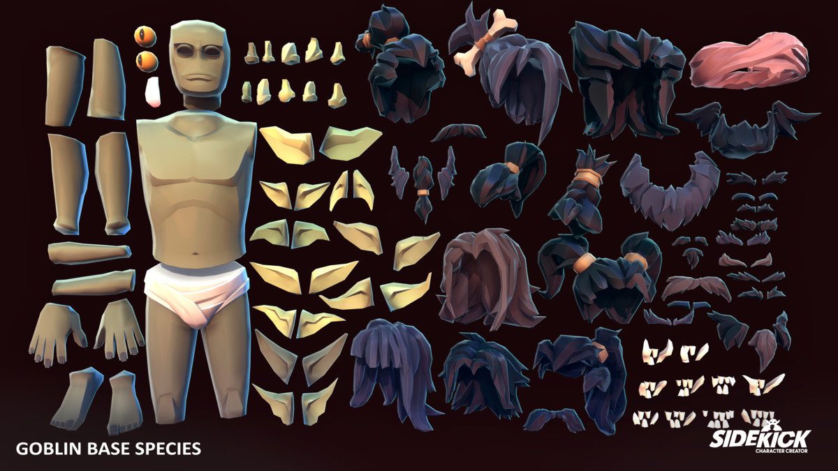 Goblin Fighters – Sidekick Modular Characters by Synty