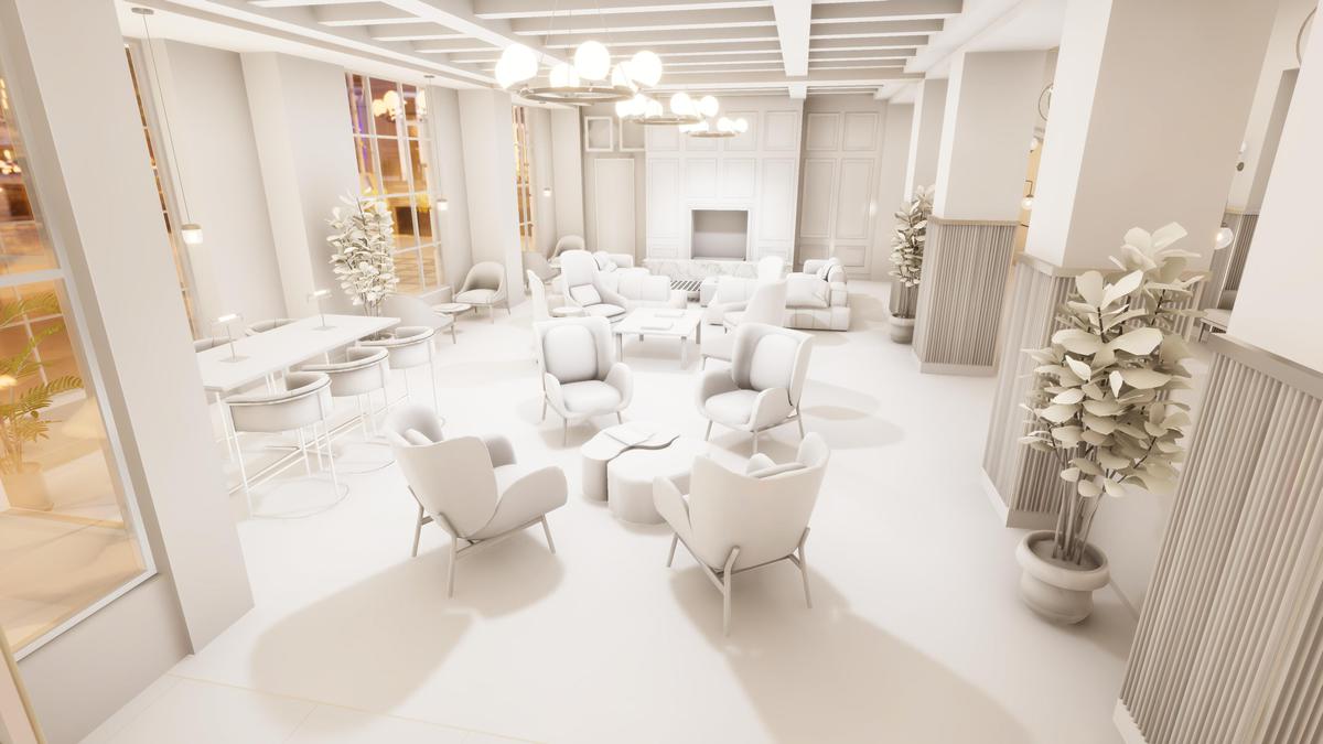 Hotel Bar Interior