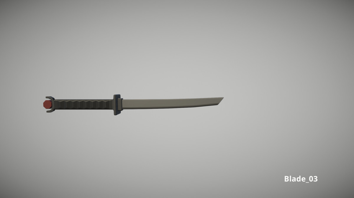 Cyberpunk Armory - Low Poly