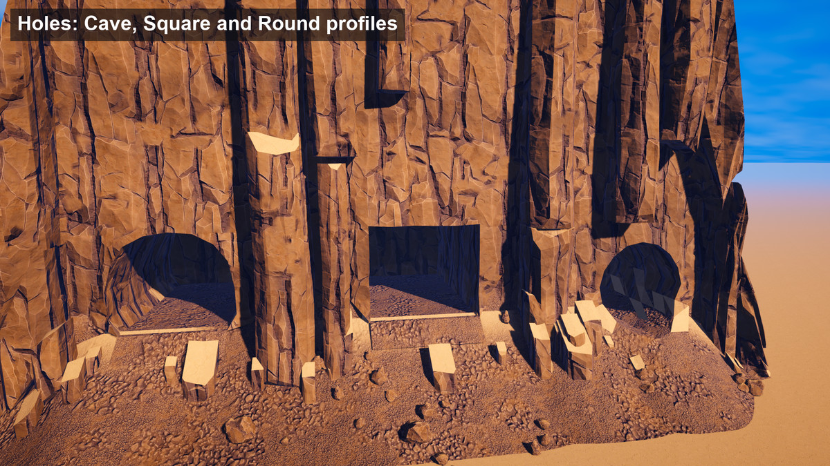 Procedural Cliff Builder