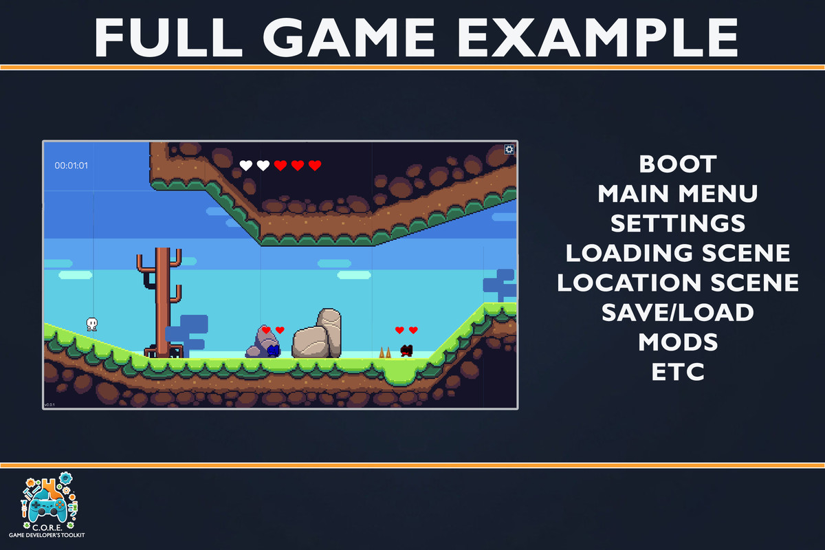 C.O.R.E. - Game Developer's Toolkit
