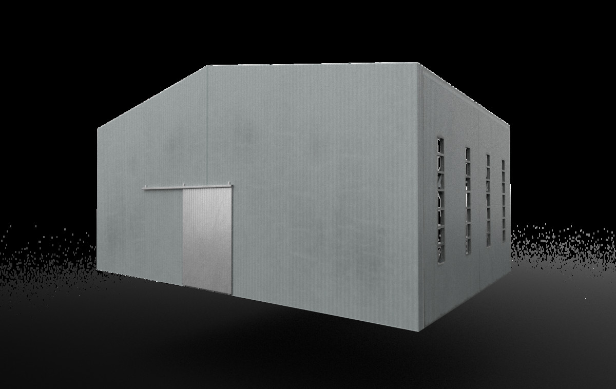 Modular Factory Kit - Scalable Low Poly Warehouse