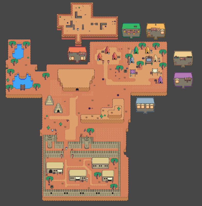 Mystic Lands: Top-Down Pixel Art Adventure Asset Pack