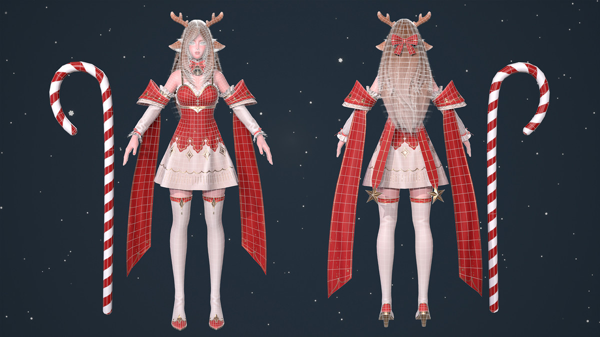 Christmas Girl Holly