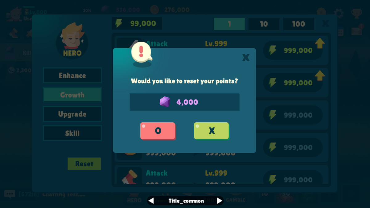 Idle Game Horizontal UI Kit