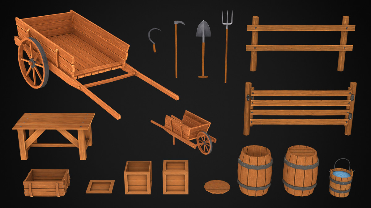 Farmstead - Modular Medieval Environment