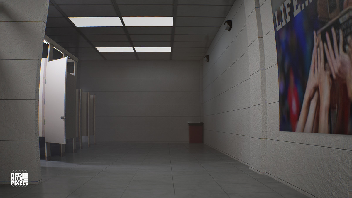 Indoor Basketball Arena