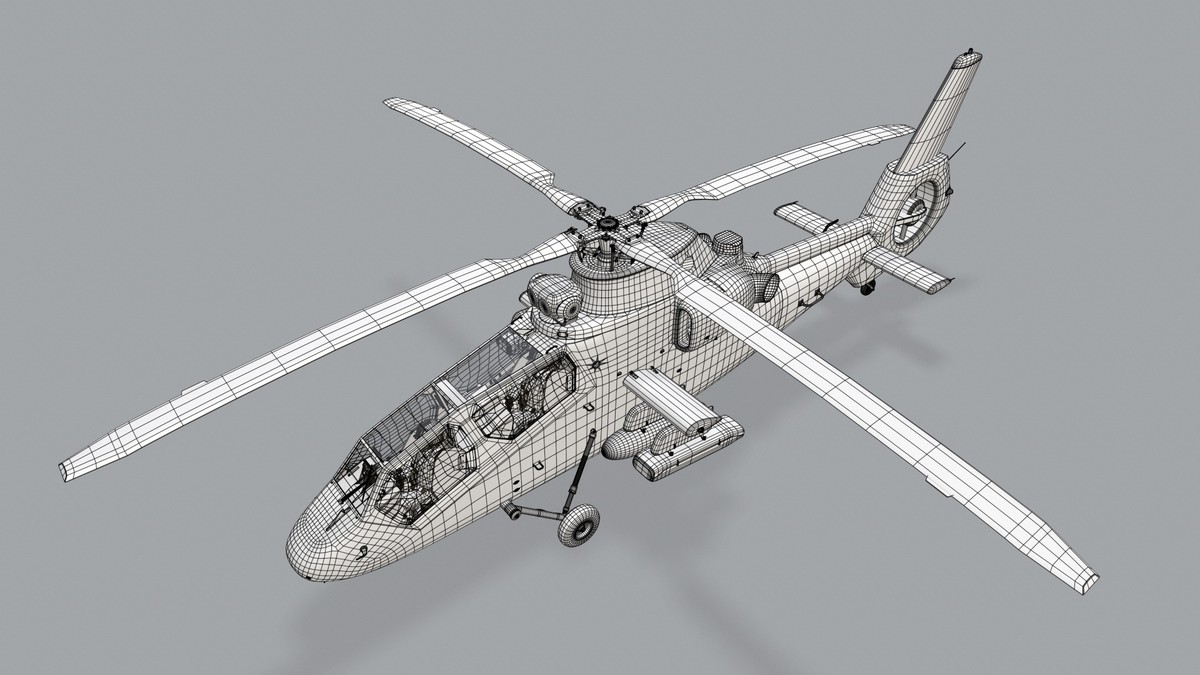 OH-1 Ninja JGSDF Black Complex Animation (445)