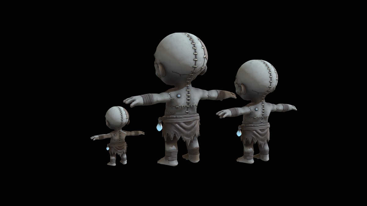 Chibi Necro Zombie Boy