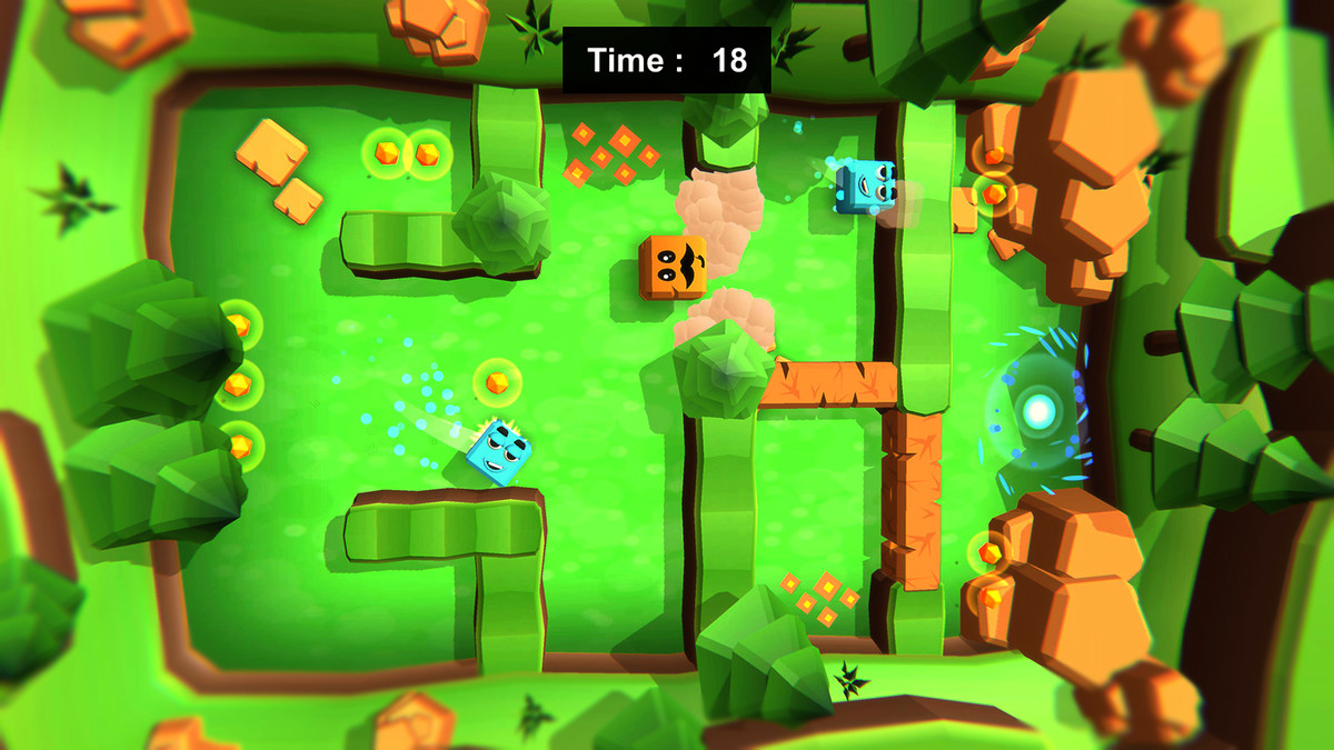 Cubes Gravity 3D - Game Template