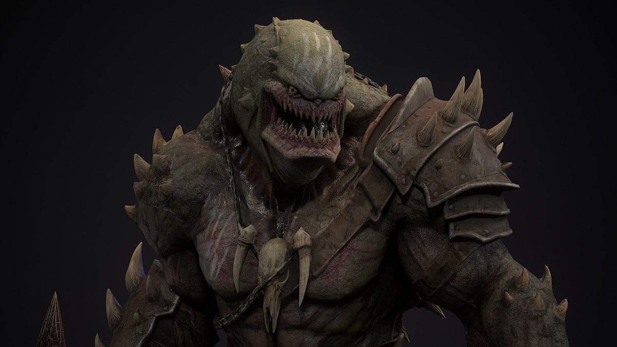 Brutal Warrior Monster