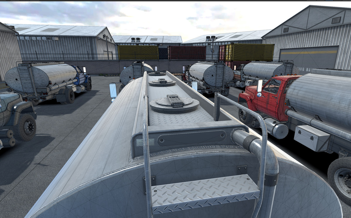 80s tanker truck