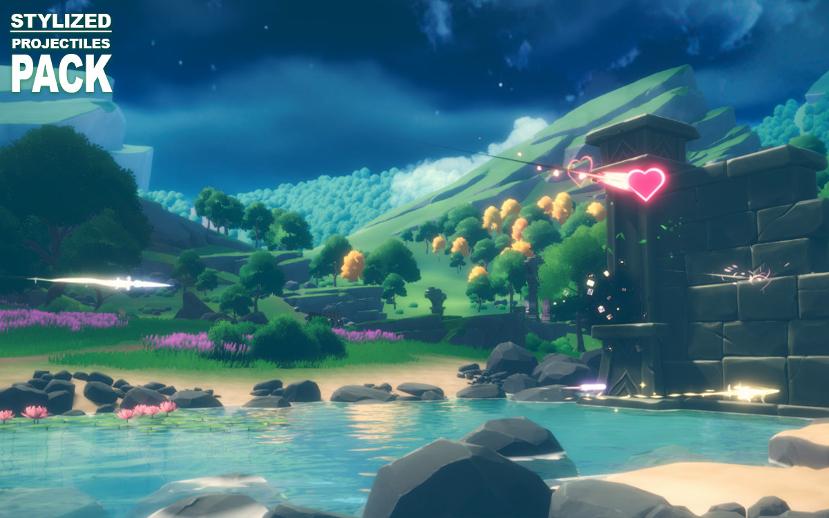 Stylized Projectiles Pack