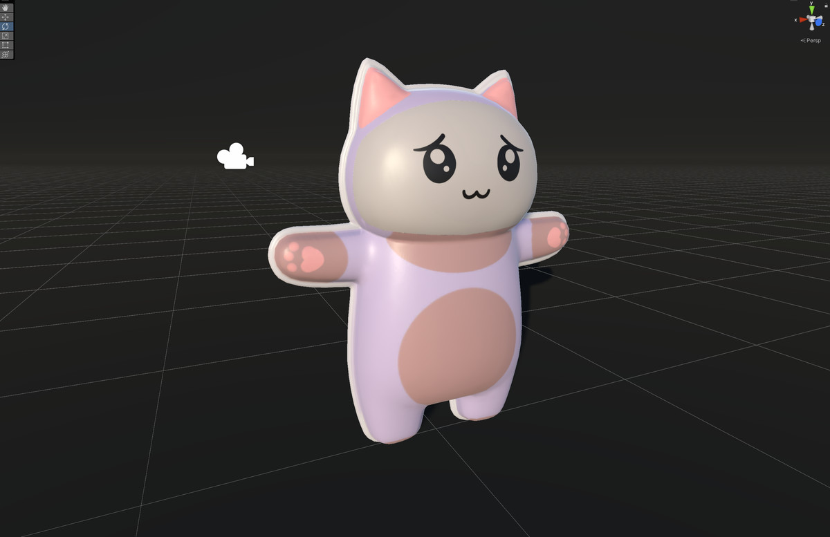 Chibi Carton Cat