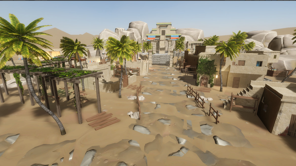 Desert Town - Stylized, Modular pack