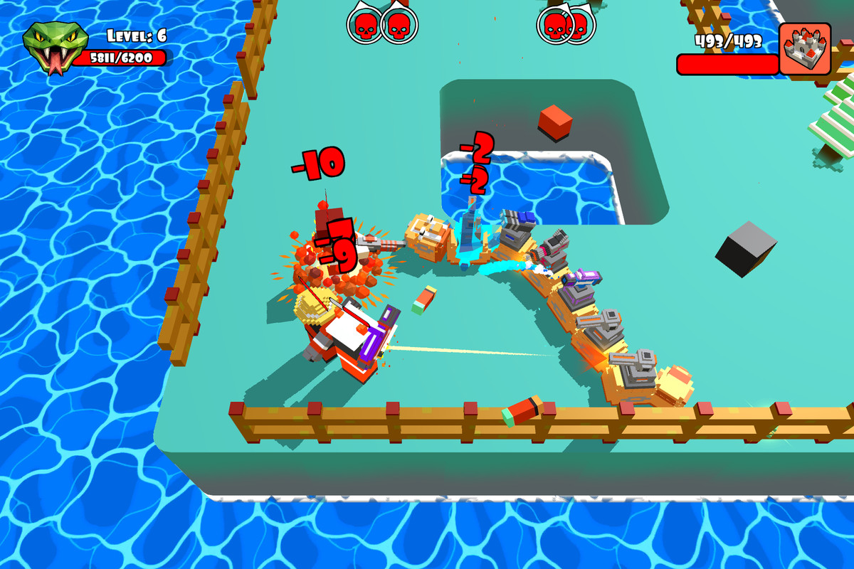 Snake Island Wars - Complete Mobile Game Template