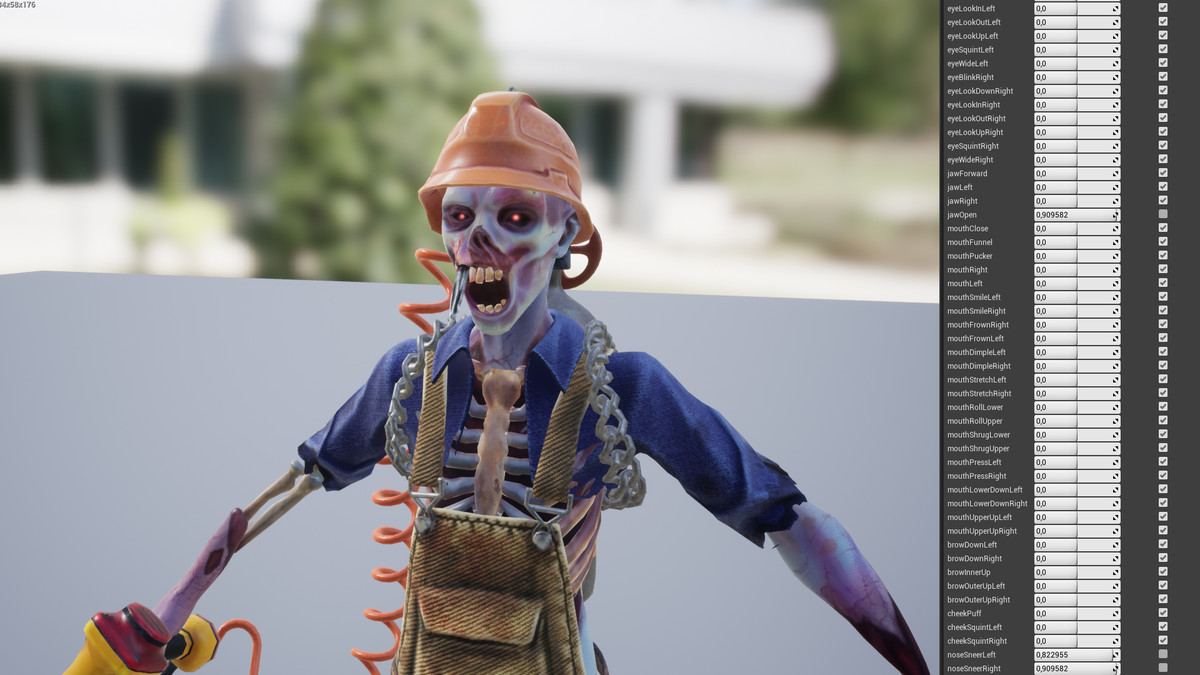 Zombie Builder with Nail Gun | Worker