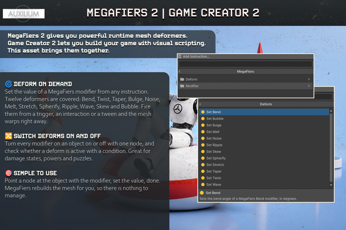 MegaFiers 2 for Game Creator 2