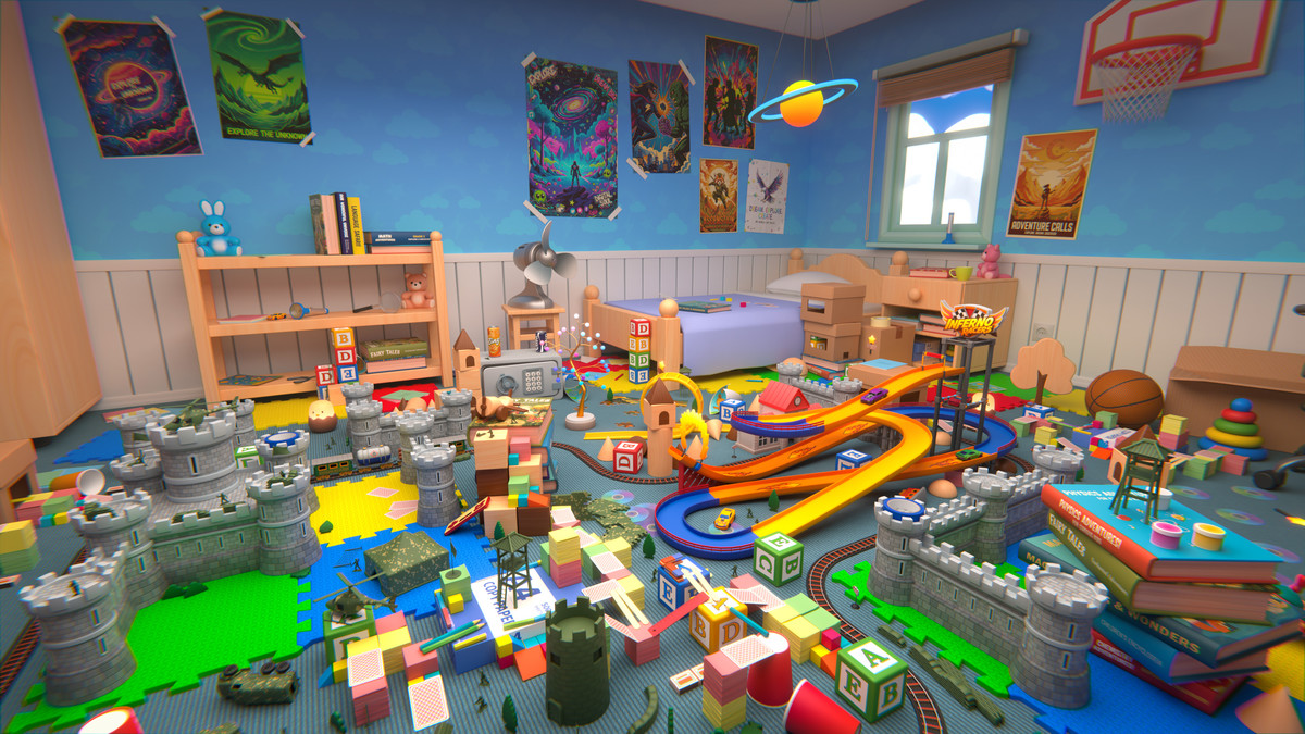 Playroom - Low Poly 3D Models Pack