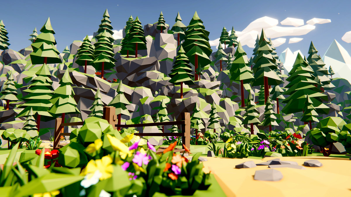 Rocky Valley - Polyart Environment
