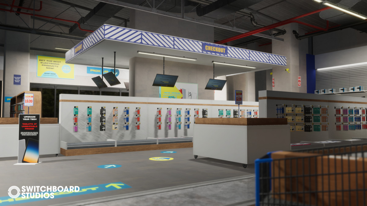 Electronics Mega Store Modular Environment