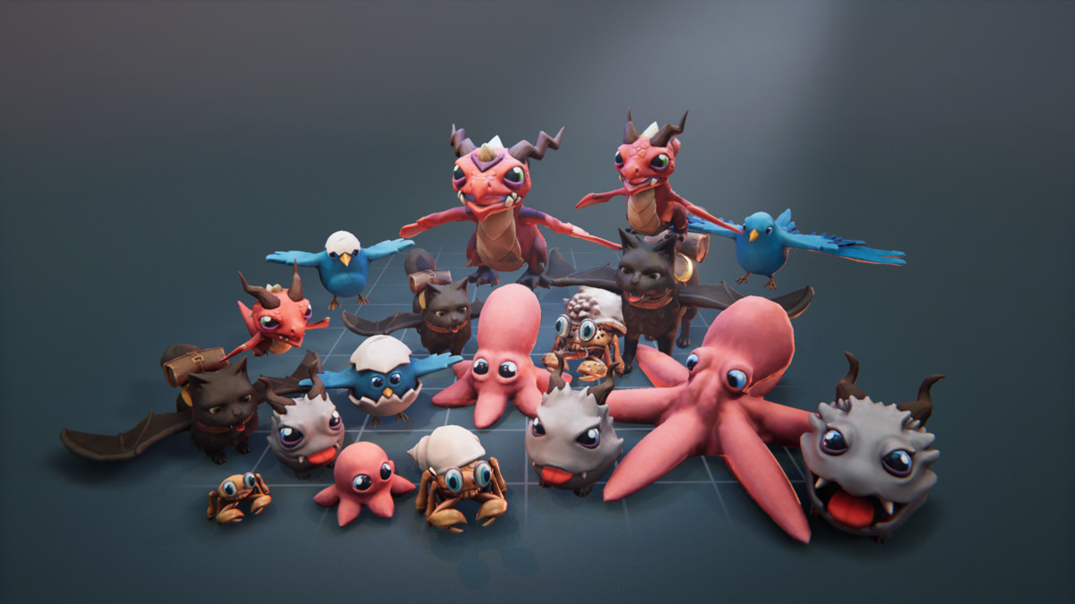 Cute Character Pack - 18 Characters + Animations