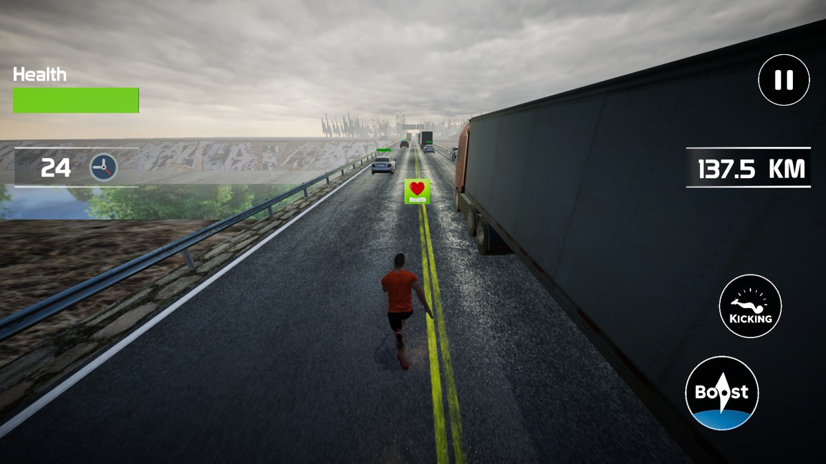 Traffic Racing : 3D Runner