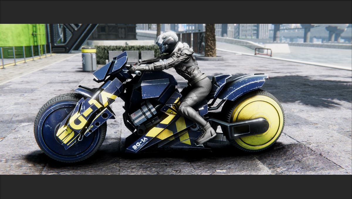 Cyberpunk Bike /rigged