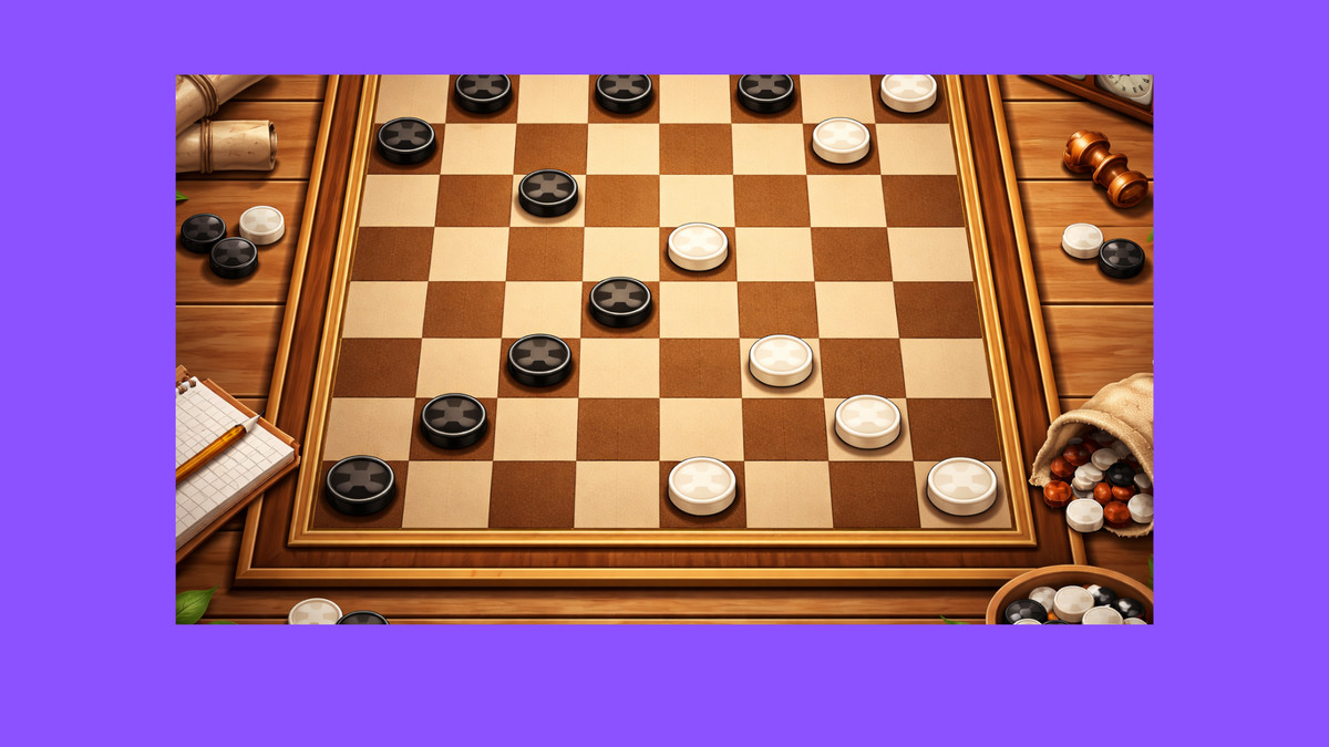 Checkers Logic [3D + 2D logic +Game]