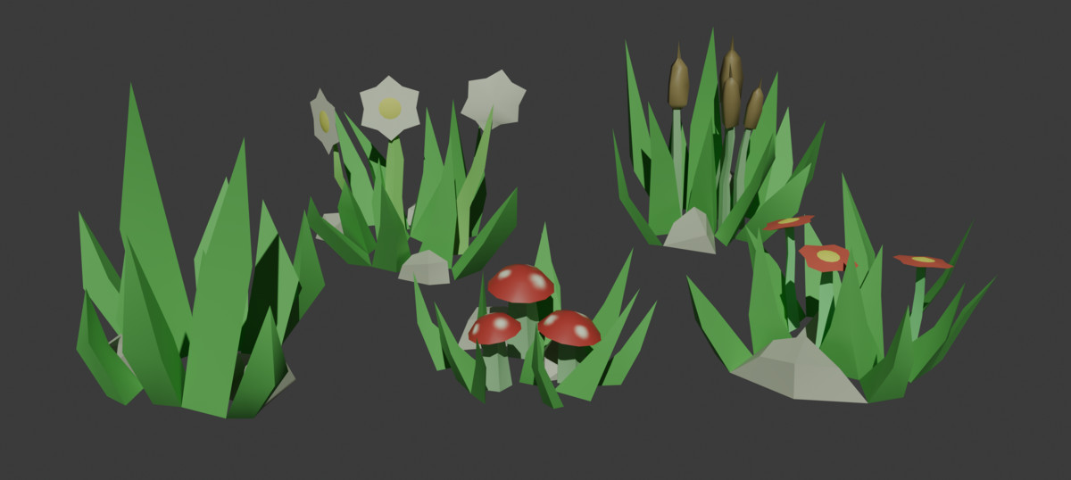 Stylized Harvestable Nature: Forest Assets & Prefab Painter