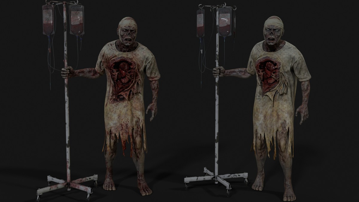 Cardiac Patient — Zombie Hospital Collection