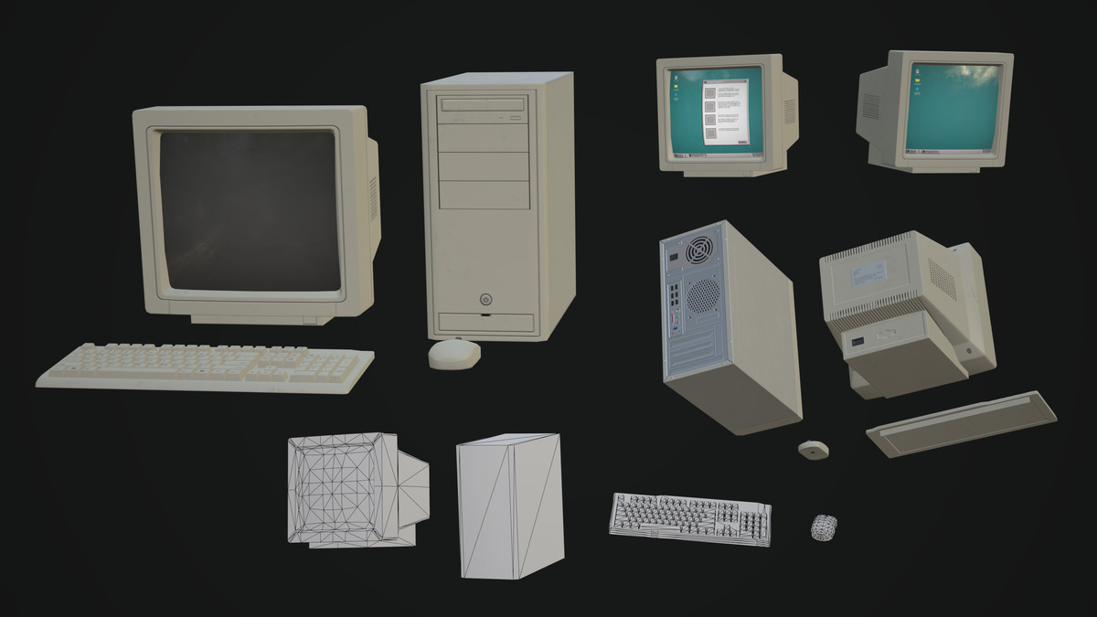 Security Room Props