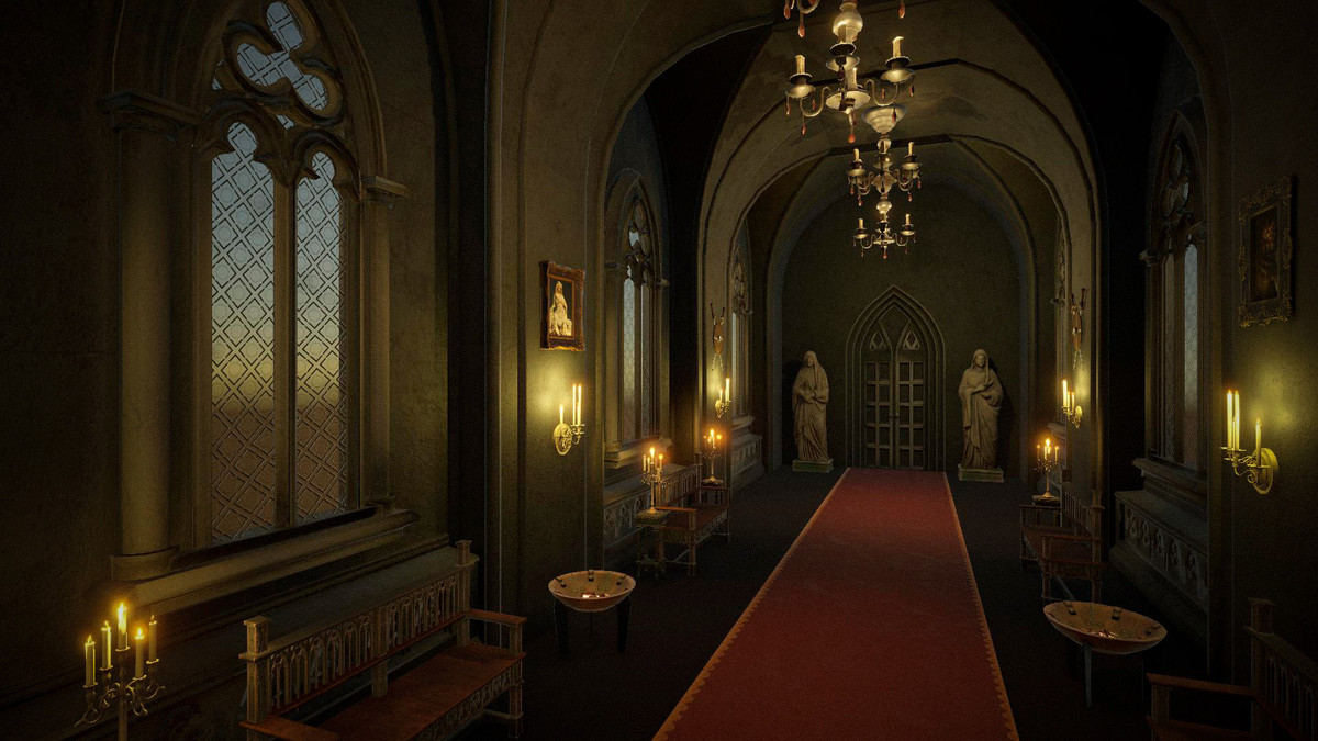 Gothic Throne Hall (MODULAR)