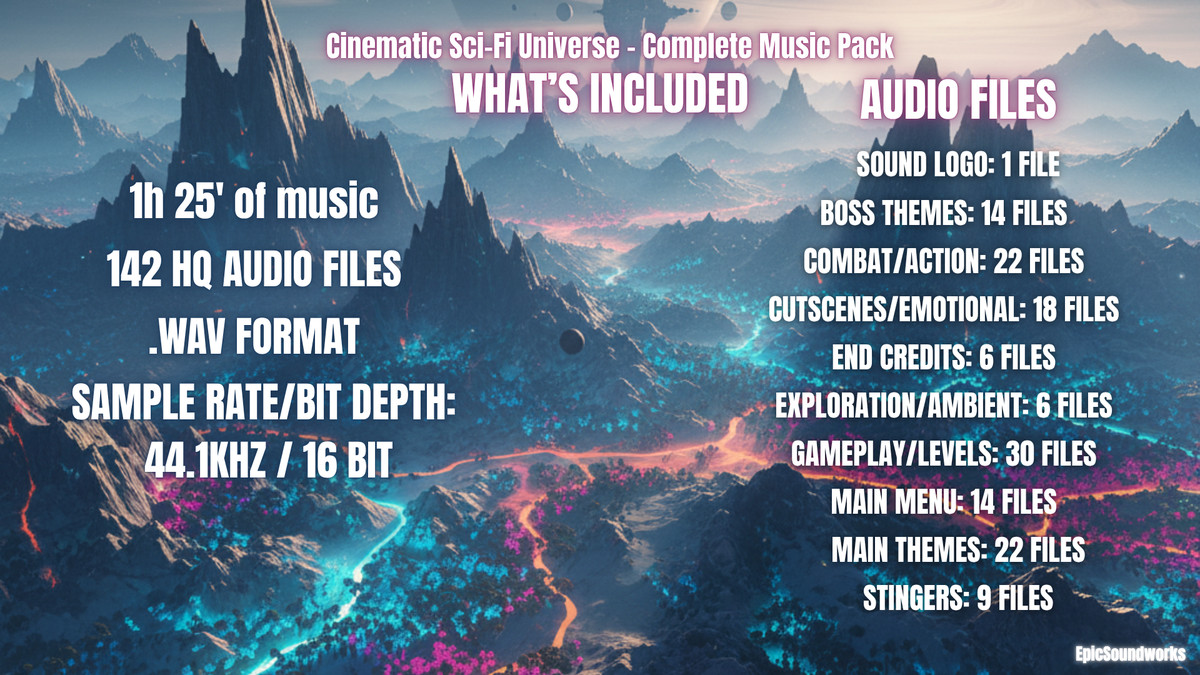 Cinematic Sci-Fi Universe - Complete Music Bundle