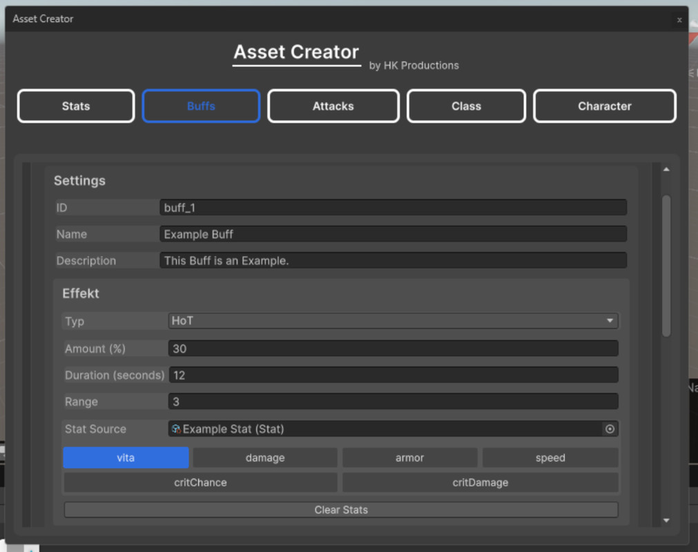 Asset Creator