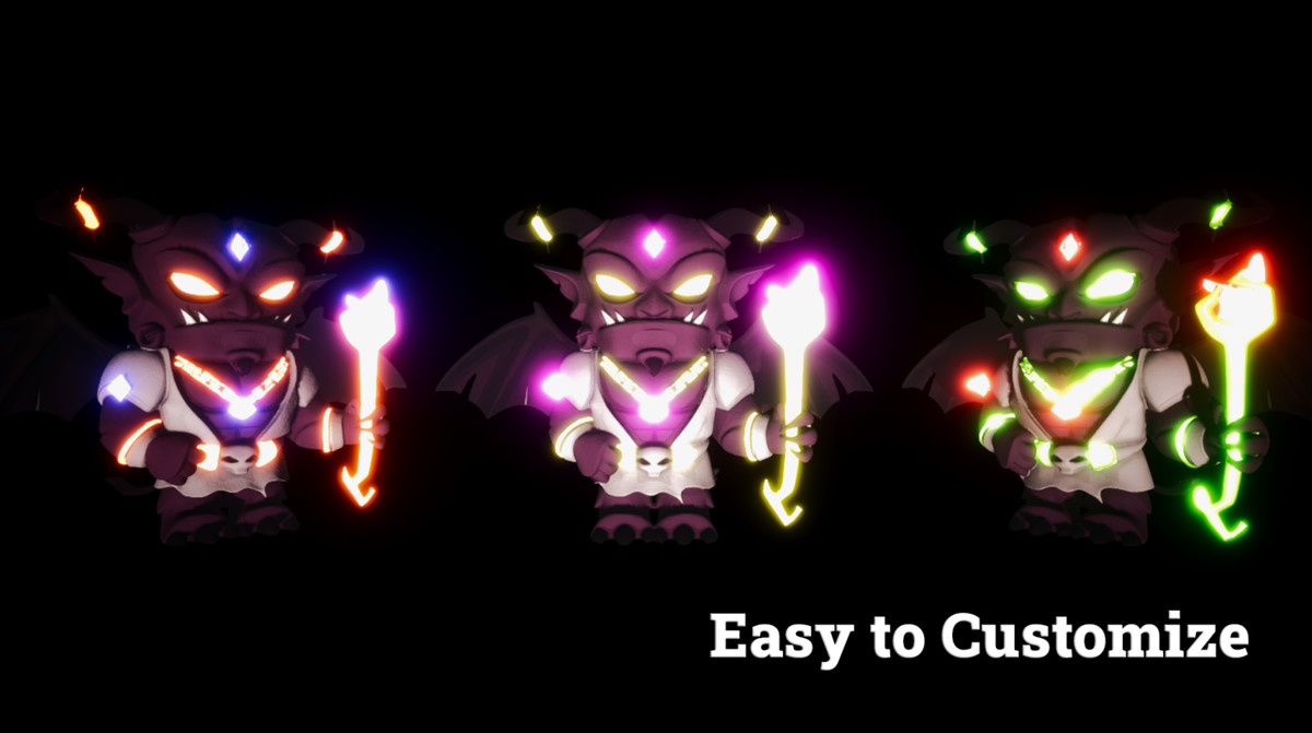 Dual Emission Shader (3D)