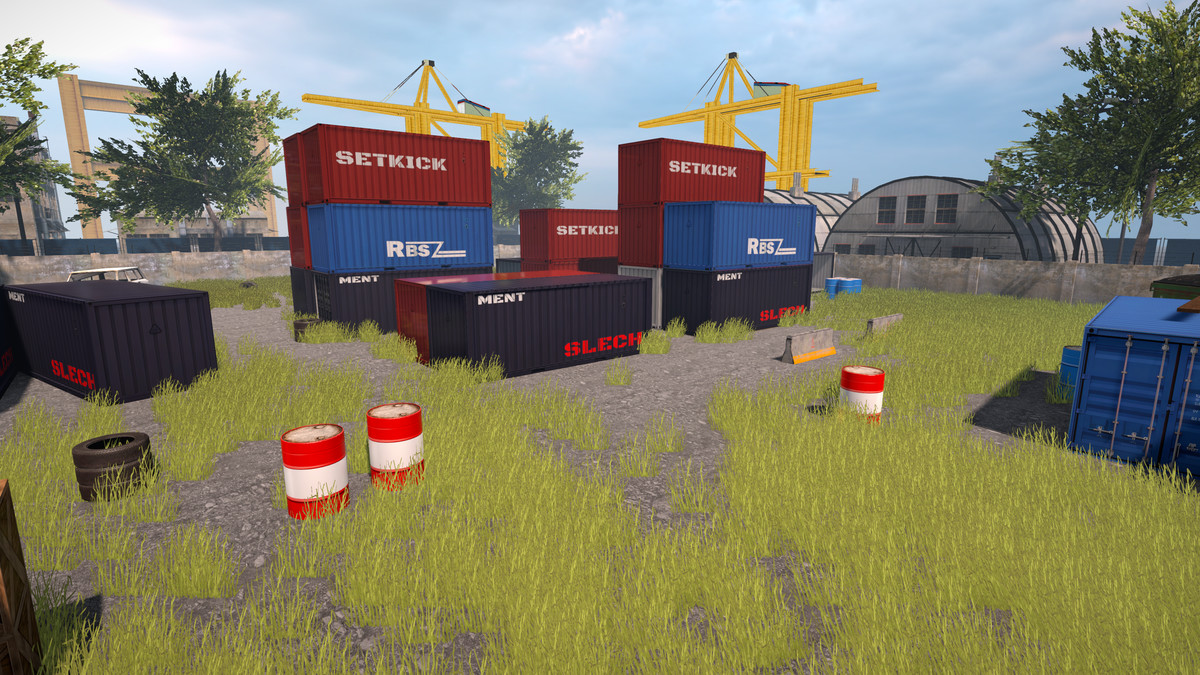 FPS Shipment Container Map V2 – Modular Combat Environment